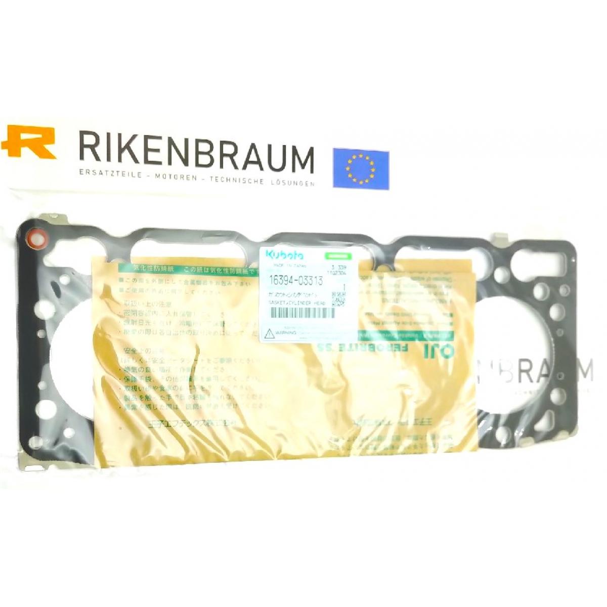 16394-03313 1639403313 HEAD GASKET 1639403313 KUBOTA V1505 JOINT ...